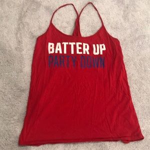 Phillies baseball tank top